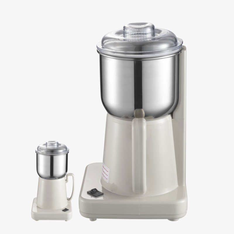 Semi-manual portable electric coffee bean grinder