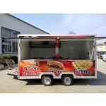 Food Cart Manufacturer - Custom 4M 5M Hot Dog Bbq Pizza Truck