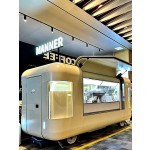 Fast Food Truck Factory - Mobile Semi Trailer Aluminum Coffee Cart