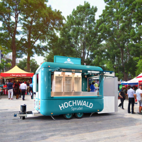 Food Truck Supplier - 16ft CE Certified Ice Cream Coffee Truck