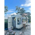 Fast Food Truck Factory - Mobile Semi Trailer Aluminum Coffee Cart