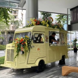 Beer Cart Supplier - Orange Coffee Catering Mobile Bar