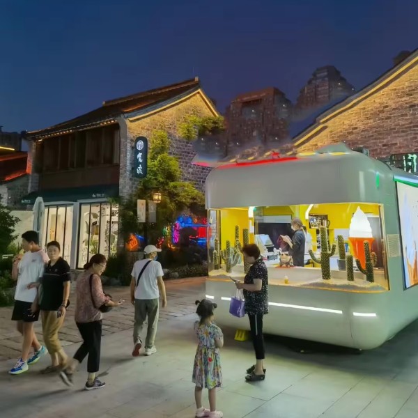 Food Trailer Supplier - New Condition Refrigerator Freezer Trailer