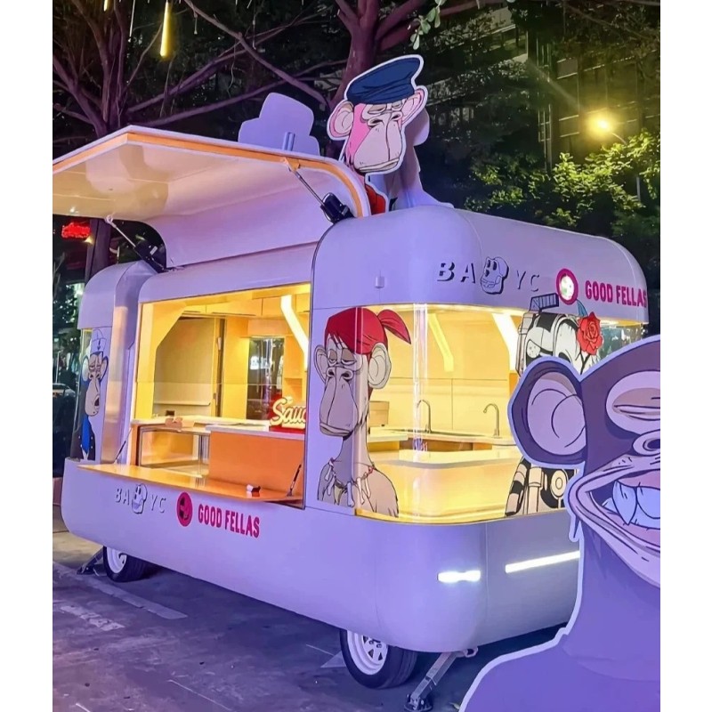 Food Trailer Manufacturer - Multifunctional Outdoor Snack Trailer