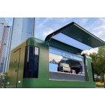 Mobile Kiosk Factory - New Hamburger Deep Fryer Bbq Vending