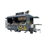 Food Truck Supplier - 16ft CE Certified Ice Cream Coffee Truck