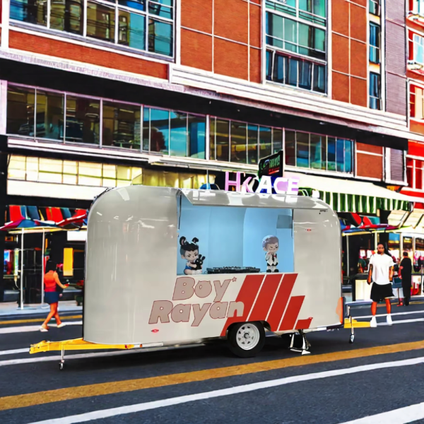 Churros Trailer Supplier - Remorque Food Truck Dubai Sale