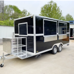 Food Trailer Supplier - Full Kitchen Bbq Container Mobile Bar