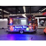 Fast Food Trailer Manufacturer - Restaurant Use Bbq Pizza Coffee