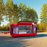 Food Trailer Manufacturer - Customized Bubble Tea Coffee Cart