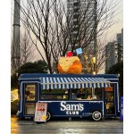 Food Cart Manufacturer - Custom 4M 5M Hot Dog Bbq Pizza Truck
