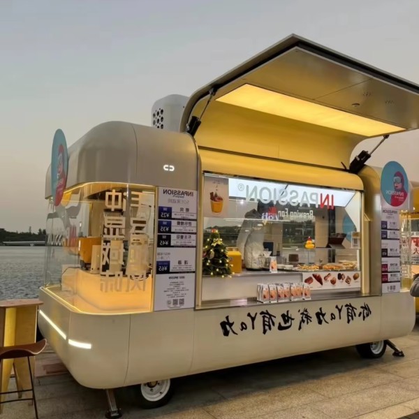 Donut Trailer Manufacturer - New 2024 Cake Food Truck