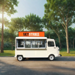 Mobile Kitchen Factory - New Driveable Bbq Churros Cart