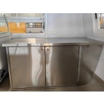 Mobile Kiosk Factory - New Hamburger Deep Fryer Bbq Vending