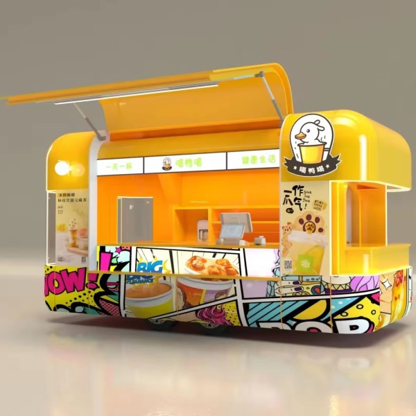 Food Trailer Supplier - Low Price Coffee Ice Cream Pizza