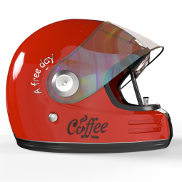 Food Truck Manufacturer - Aesthetic Motorcycle Helmet Customizable