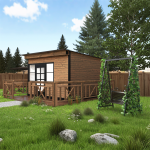 Backyard Shed Supplier - Fast Installation Modular Office Studio