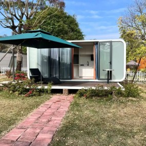 Tiny House Manufacturer - Cheap Portable Disassembled Apple Pod