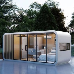 Space Capsule Factory - Mobile Home Luxury Prefab Apple Cabin