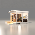 Backyard Cabin Manufacturer - Modern Luxury Patio Office Pod