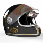 Snack Stand Supplier - Portable Helmet Themed Stainless Cart