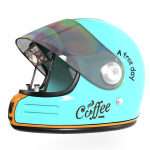 Food Truck Manufacturer - Aesthetic Motorcycle Helmet Customizable