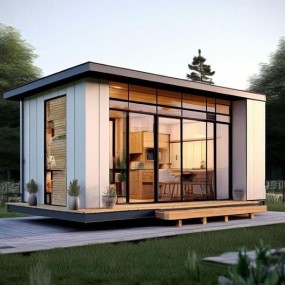 Office Pod Factory - Modern Steel Frame Luxury Prefab