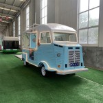 Food Trailer Factory - Pink Electric Modern Design Van Truck