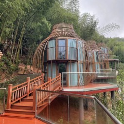 Modular Home Factory - Unique Luxury Bird Nest 2 Storey