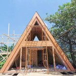 Portable House Supplier - Green Environment Triangular Kit House