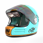Food Stall Supplier - Motorcycle Helmet Style Hot Dog Burger