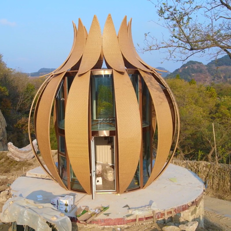 Vacation House Factory - Modular Quick Assembled Futuristic