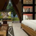 Portable House Supplier - Green Environment Triangular Kit House