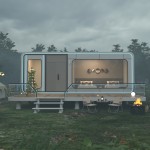 Smart Cabin Manufacturer - Modern Modular Movable Apple Cabin