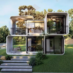 Prefab Home Supplier - Quick Assemble Luxury Modern Apple Cabin