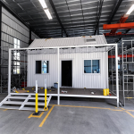 ADU House Supplier - Steel Frame Slope Roof Prefab Unit