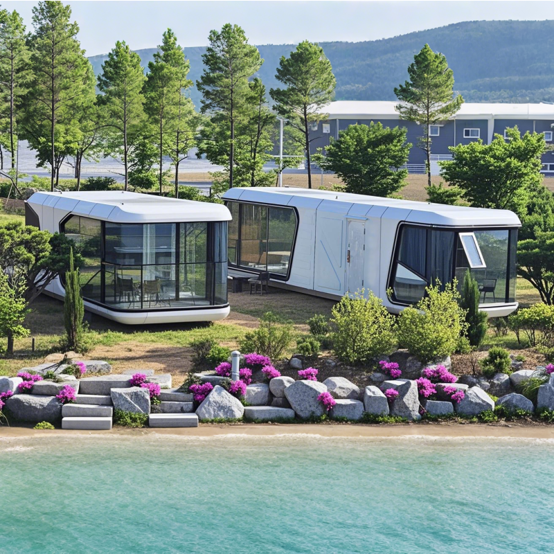 Tiny House Supplier - Modular Steel Frame Fully Furnished Capsule