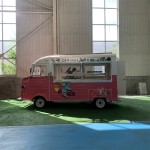 Food Trailer Factory - Pink Electric Modern Design Van Truck