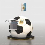 Coffee Kiosk Manufacturer - Football Shaped Mobile Coffee Stand