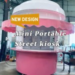 Travel Mug Factory - Modular Coffee Cup Booth with Wheels