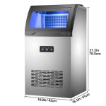 Ice Maker Factory - Custom 60kg/24H Bottled Water Ice Machine Commercial