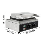 Waffle Maker Factory - Custom WeWork 2000W Rectangle Commercial Electric
