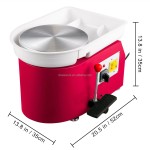 Pottery Wheel Factory - Custom WeWork 28cm 350W Electric Pottery Wheel