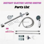 Water Heater Factory - Custom WeWork Household Instant Electric Geyser