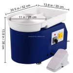 Pottery Wheel Factory - Custom WeWork 28cm Detachable Basin Art Craft