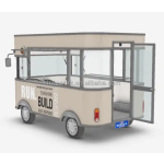 Food Truck Factory - Custom WeWork Electric Mobile Cafe Restaurant Bar