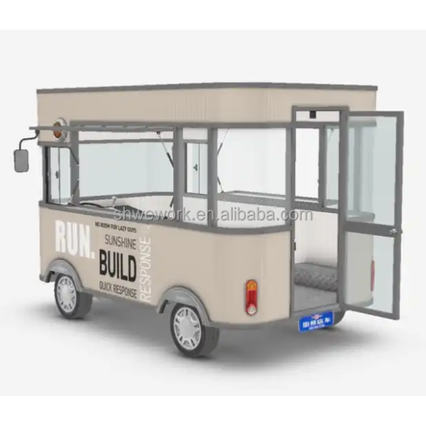 Food Truck Factory - Custom WeWork Electric Mobile Cafe Restaurant Bar