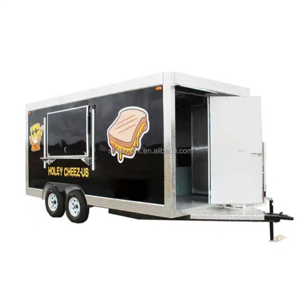 Mobile Kitchen Factory - Custom WeWork Fast Food Trailer Coffee Ice Cream