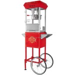 Popcorn Machine Factory - Custom WeWork 8 Oz Automatic Popper With Cart
