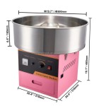 Cotton Candy Machine Factory - Custom WeWork Commercial Floss Maker Party